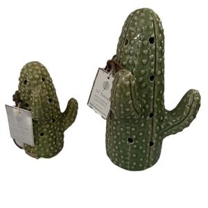 GC Naturals Cactus Ceramic Scented Sachet Key Lime Coconut Set